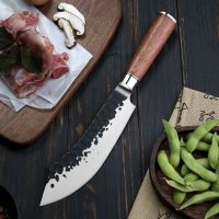 Nůž Butcher 18,3/32cm Uhlíková ocel/dřevo pakkawood UG Grill