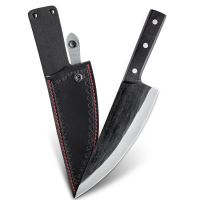 Nůž Chef 21/32cm s pouzdrem Uhlíková ocel/dřevo pakkawood UG Grill