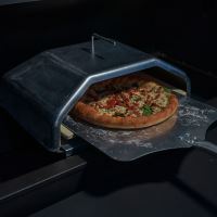 Gril peletový Ledge Prime Black wi-fi + pizza pec + pizza lopata GMG