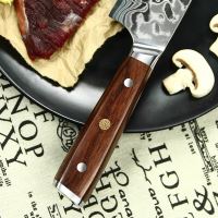 Nůž Chef 20cm Damašková ocel 67/dřevo rosewood G10 UG Grill