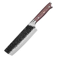 Nůž Nakiri 17,3/30cm Damašková ocel 67/ořechové dřevo UG