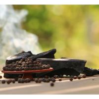 Pepř z Kampotu černý zauzený studeným kouřem 50g tubus La Plantation