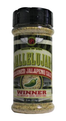 BBQ koření Jallelujah Seasoned Jalapeno Salt 213g   Big Poppa Smokers