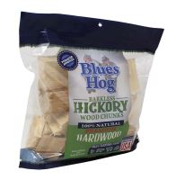 Dřevěné kousky BBQ Barkless Hickory Wood 1,9kg Blues Hog