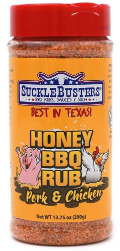 BBQ koření Honey BBQ Rub 390g Suckle Busters