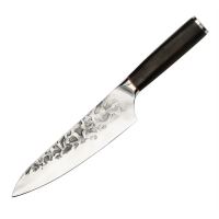 Nůž Chef 20,7/34cm Uhlíková ocel/dřevo pakkawood UG Grill