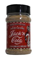 BBQ koření Jack &amp; Cola Rub 260g   Angus&amp;Oink