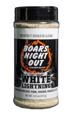BBQ koření White Lightning 411g  Boars Night Out