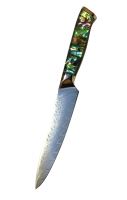 Nůž Utility 12,8/24cm Damašková ocel 67/příírodní perleť Abalone UG Grill