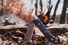 Skládací outdoorový nůž   SteakChamp