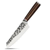 Nůž Kiritsuke 20,6/34cm Uhlíková ocel/dřevo pakkawood UG