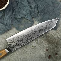 Nůž Kiritsuke 21/35cm Damašková ocel 45/olivové dřevo UG Grill
