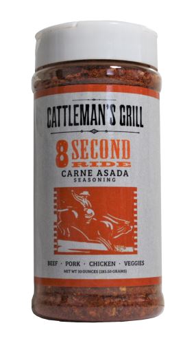 BBQ koření 8 Second Ride Carne Asada 283g   Cattleman´s Grill