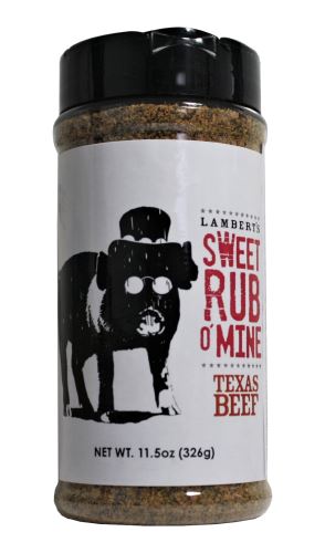BBQ koření Sweet Rub o'Mine Texas Beef 326g   Lambert´s