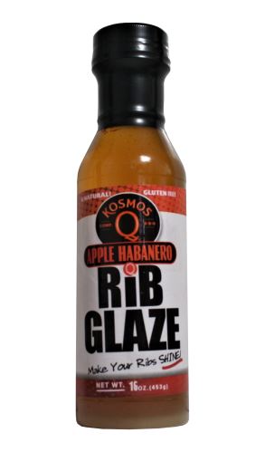 BBQ omáčka Apple Habanero Rib glaze 453g   Kosmo´s Q