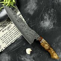 Nůž Chef 20cm Damašková ocel 67/javorové dřevo UG Grill