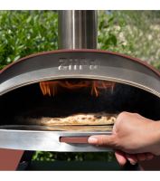 Pizza pec Piana na dřevěné pelety cihlová  Ziipa