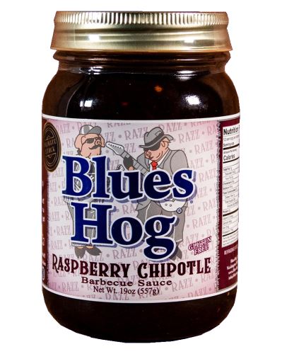BBQ omáčka Raspberry Chipotle sauce 557g   Blues Hog