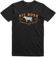 Pánské triko L černá  Pit Boss