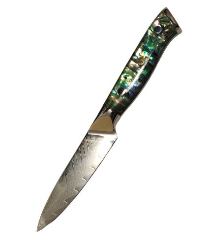 Nůž Paring 9/20cm Damašková ocel 67/přírodní perleť Abalone UG Grill