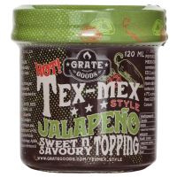 BBQ omáčka Tex-Mex Jalapeno Toping 120ml  GrateGoods