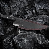 Nůž Chef 21/32cm s pouzdrem Uhlíková ocel/dřevo pakkawood UG Grill
