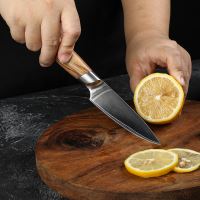 Nůž Paring 9,4/21cm Nerezová ocel 3/olivové dřevo UG Grill