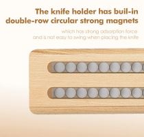 Magnetický držák nožů 40x6,5x2cm Javor UG Grill